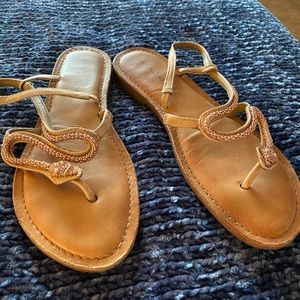 Antonio Melani Snake Sandals